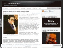 Tablet Screenshot of lankvilledailynews.com